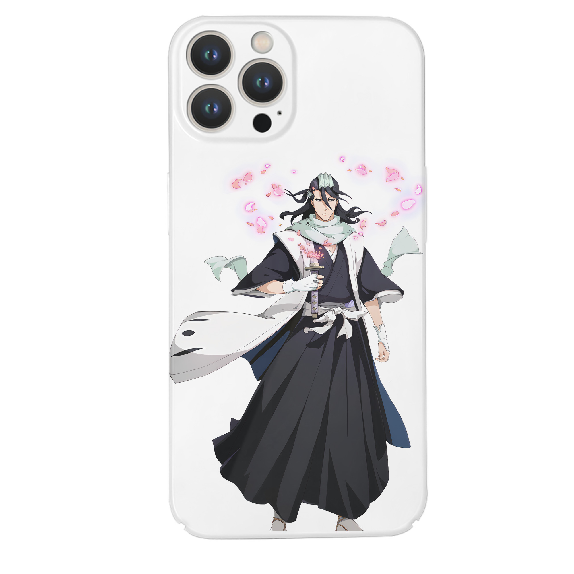 （画像用） ブリーチ くちき びゃくや BLEACH Kuchiki Byakuya 【iPhone 14シリーズ対応】ハードケース